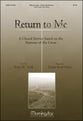 Return to Me SATB Choral Score cover